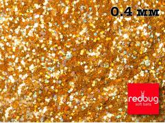 Золотая неоновая голография 0,4 мм 10гр Redbug