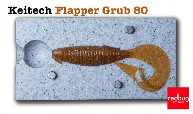 Keitech Flapper Grub 80