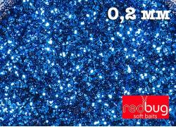 Блестки Синие 0,2 мм 10гр Redbug