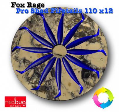 Fox Rage Pro Shad Firetails 110 x12 (реплика)