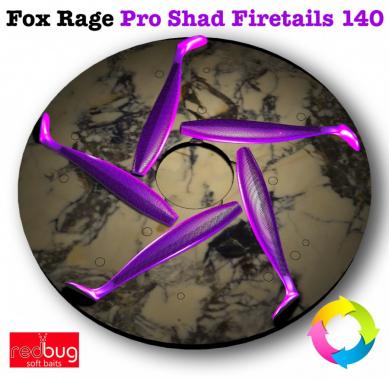 Fox Rage Pro Shad Firetails 140 x5 (реплика)