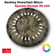 Berkley Powerbait Micro Sparkle Nymph 20 x24 (реплика)