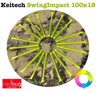 Keitech Swing Impact 100 x18 (реплика)