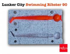 Lunker City Swimming Ribster 90 (реплика)