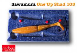 Sawamura One'up shad 105 (реплика)