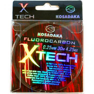 Флюорокарбон Kosadaka X-TECH 0.17мм 2.06кг 30м