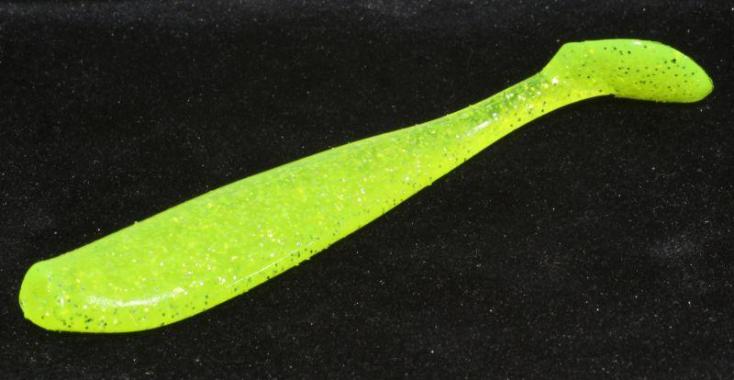 Приманка съедобная ALLVEGA Tail Shaker 15см 22г (3шт) цвет chartreuse